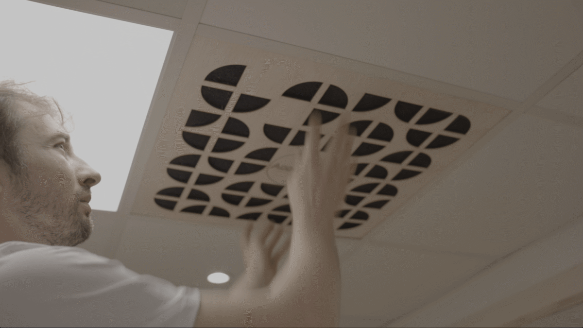 Ceiling cloud panels - suspended acoustic panels for office and commercial spaces