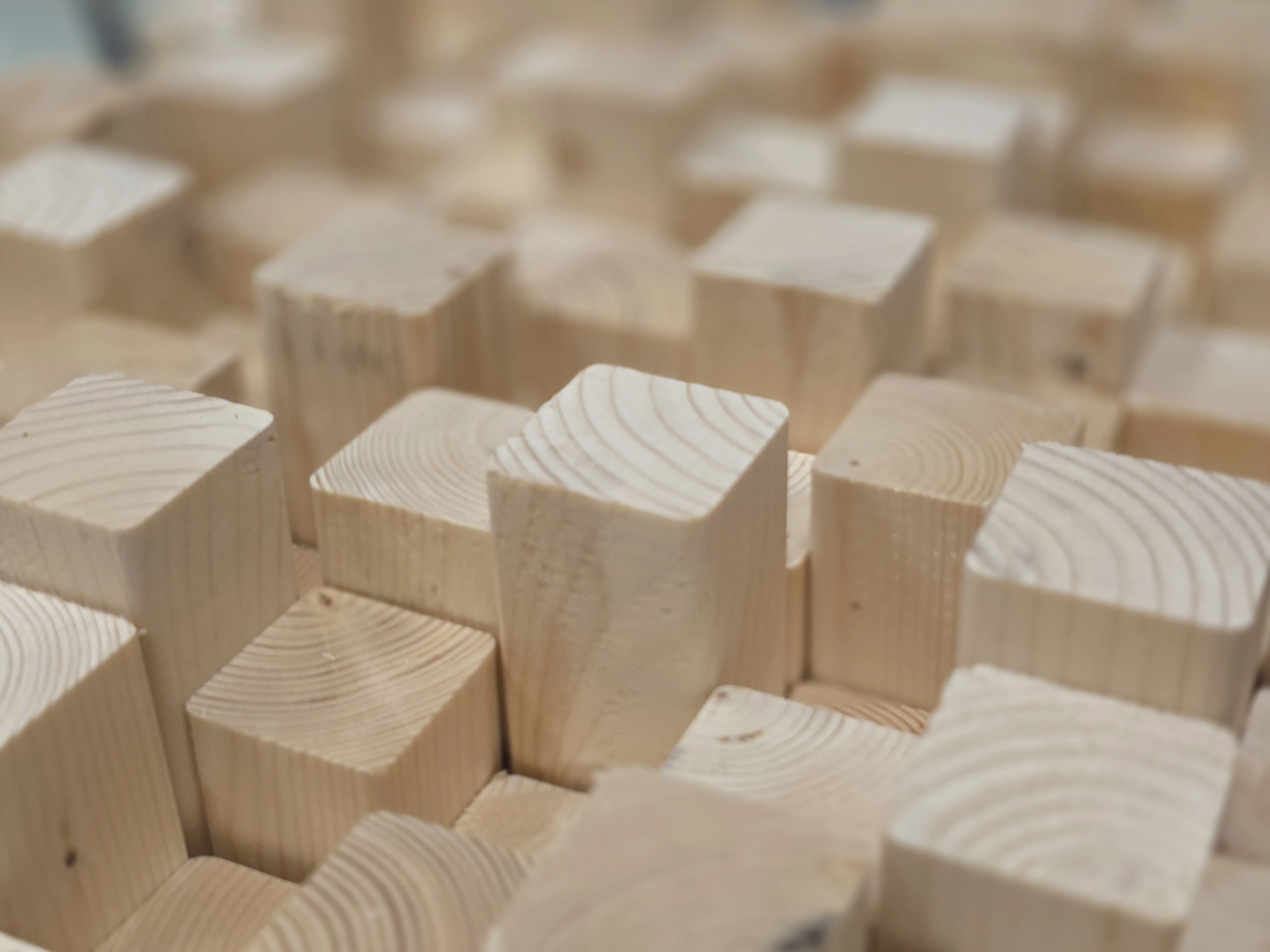 Modern café interior with acoustic panels for noise reduction
