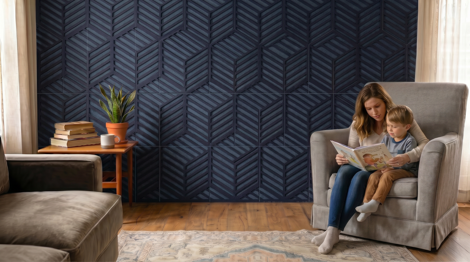 Silence Art insulation panels for walls and doors - sound isolation and thermal protection