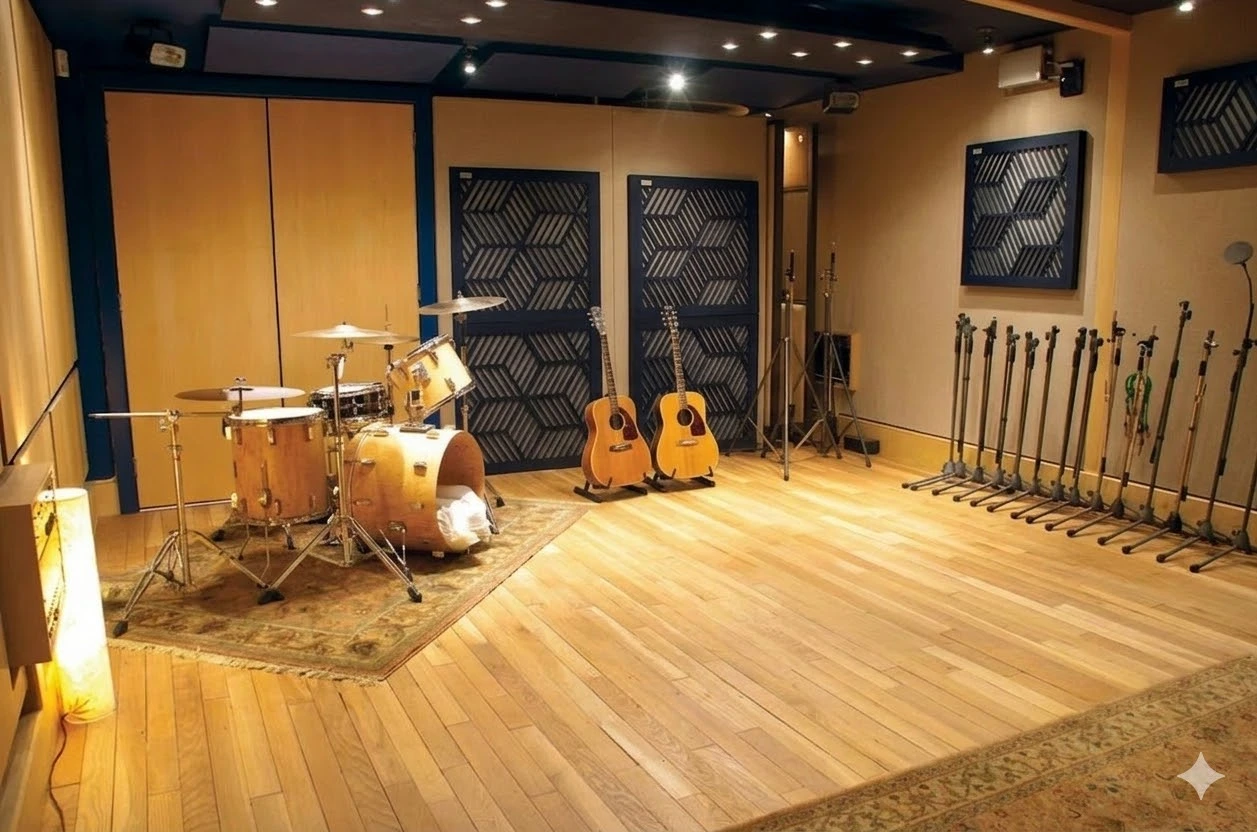 S5 Acoustic Panel Detail - 7cm deep panel with Envizol core